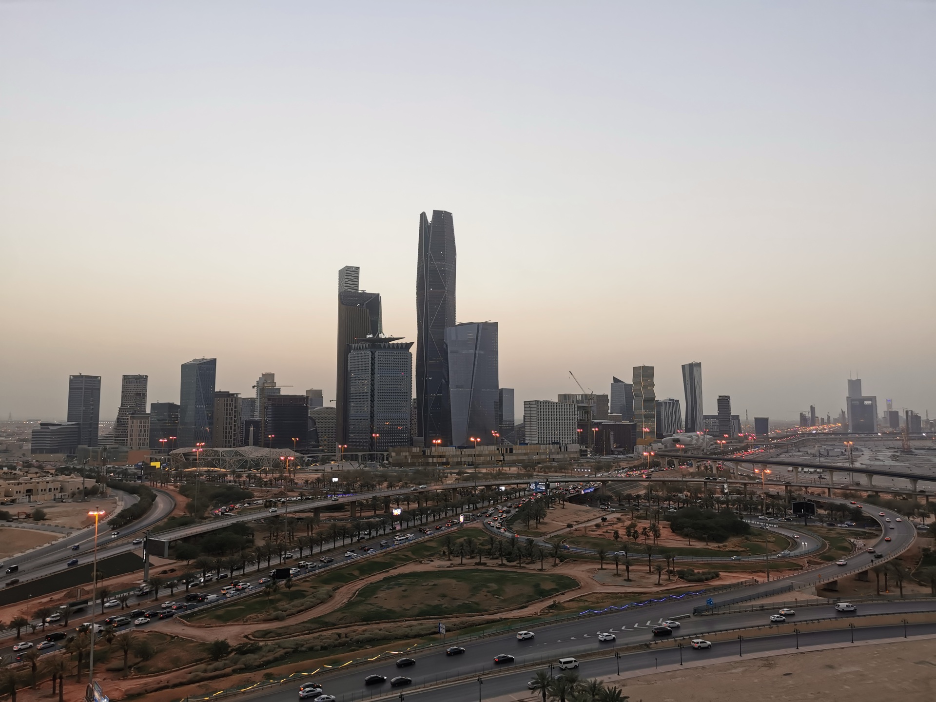 King Abdullah Financial District towers